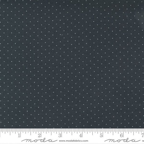 Fresh Fig Favorites - Fig Tree - Pindot - Black - 20417-19 - Fabric is sold in 1/2 yard increments and cut continuously