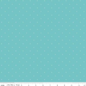 Bee Cross Stitch - Lori Holt - Cottage - C745-Cottage - Fabric is sold in 1/2 yard increments and cut continuously