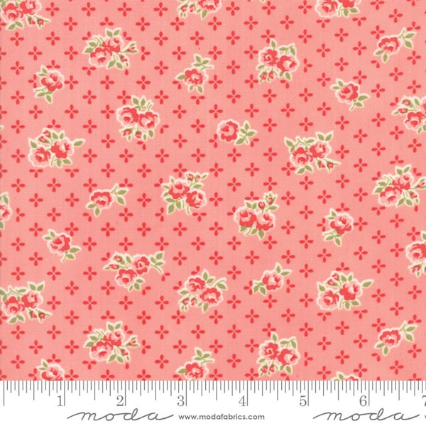 Early Bird - Bonnie & Camille - Sweet - Pink - 55191-13 - Fabric is sold in 1/2 yard increments
