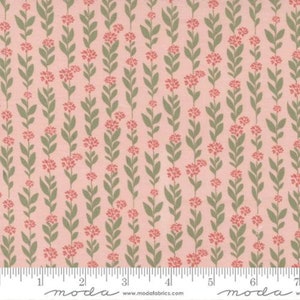 Country Rose - Lella Boutique - Climbing Vine - Pale Pink - 5171-12 - Fabric is sold in 1/2 yard increments and cut continuously