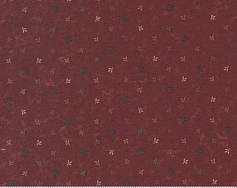 Daffodils & Dragonflies - Kansas Trouble - Perfect Bloom - Poppy - 9705-13 - Fabric is sold in 1/2 yard increments and cut continuously