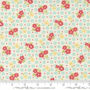 Stitched - Fig Tree - Bloomers Floral - Vanilla - 20432-11 - Fabric is sold in 1/2 yard increments and cut continuously