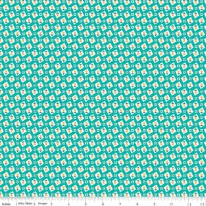 Flea Market - Lori Holt - Tulips - Vivid - C10220-Vivid - Fabric is sold in 1/2 yard increments and cut continuously
