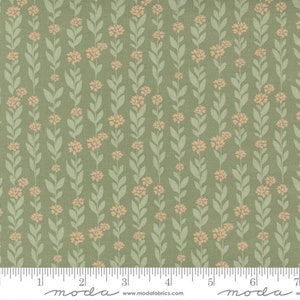 Country Rose - Lella Boutique - Climbing Vine - Sage - 5171-14 - Fabric is sold in 1/2 yard increments and cut continuously