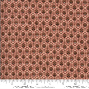 Hopewell - Jo Morton - Lady Bug - Pink - 38115-14 - Fabric is sold in 1/2 yard increments and cut continuously