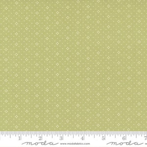 Christmas Stitched - Fig Tree - Eyelet Dots - Evergreen - 20457-13 - This piece is 21&quot;