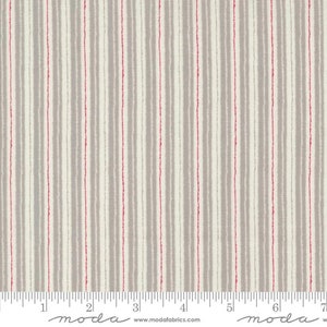 My Summer House - Bunny Hill Designs - Summer Stripe - Stone - 3047-11 - Fabric is sold in 1/2 yard increments and cut continuously