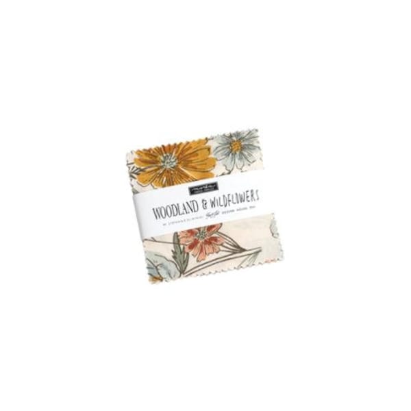 Woodland Wildflowers Mini Charm Pack - Fancy That Design House - 45580MC