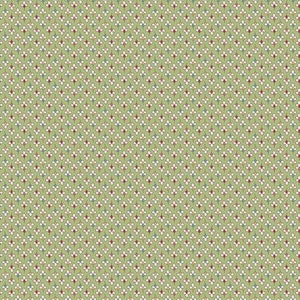 Home Town Holiday - Lori Holt - Lights - C14904-Lettuce - Fabric is sold in 1/2 yard increments and cut continuously