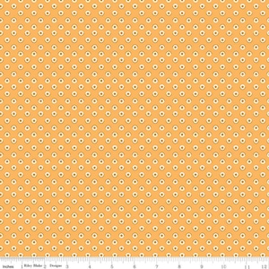 Flea Market - Lori Holt - Polka - Daisy - C10215-Daisy - Fabric is sold in 1/2 yard increments and cut continuously