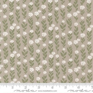 Country Rose - Lella Boutique - Climbing Vine - Taupe - 5171-16 - Fabric is sold in 1/2 yard increments and cut continuously