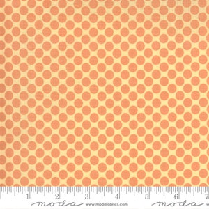 Kitty Corn - Urban Chiks - Polka Dot - Candy Corn - 31176-14 - Fabric is sold in 1/2 yard increments and cut continuously