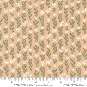 Country Rose - Lella Boutique - Climbing Vine - Sunshine - 5171-18 - Fabric is sold in 1/2 yard increments and cut continuously