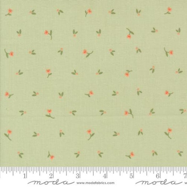 Flower Girl - My Sew Quilty Life - Picked Ditsy - Pear - 31732-18 - Fabric is sold in 1/2 yard increments and cut continuously