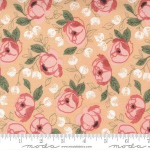 Country Rose - Lella Boutique - Country Bouquet - Sunshine - 5170-18 - Fabric is sold in 1/2 yard increments and cut continuously