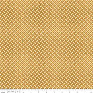 Flea Market - Lori Holt - Flossy - Butterscotch - C10227-Butterscotch - Fabric is sold in 1/2 yard increments and cut continuously