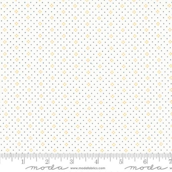 Eyelet - Fig Tree - Eyelet Dot - Ivory Pumpkin - 20488-87 - Fabric is sold in 1/2 yard increments and cut continuously