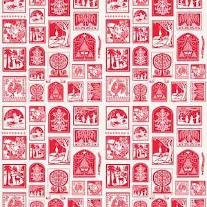 Buon Natale - figuier - panneau de cartes de Noël - flocon de neige grenade - 18 x 44 po