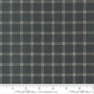 Dawn On The Prairie: Stitch Check in Charcoal Dawn On The Prairie: Stitch Check in Charcoal