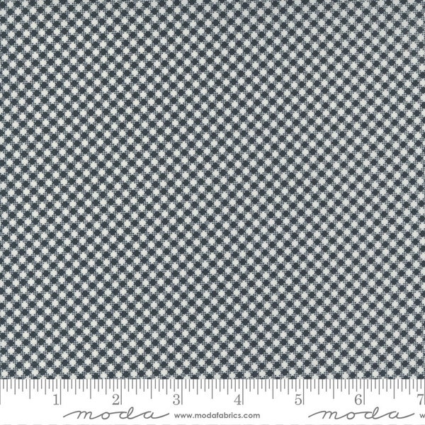 Fresh Fig Favorites - Fig Tree - Gingham Check - Black - 20413-19 - Fabric is sold in 1/2 yard increments and cut continuously