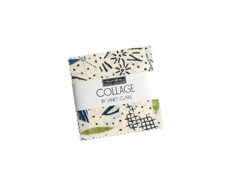 Collage Mini Charm Pack - Janet Clare - 16950MC