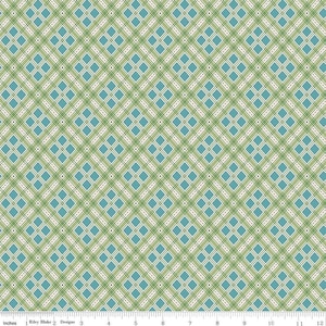 Autumn - Lori Holt - Plaid - C14651-Lettuce - Fabric is sold in 1/2 yard increments and cut continuously