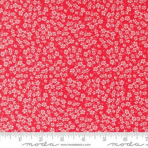 Laguna Sunrise - Sherri & Chelsi - Hafen - Geranie - 37685-16 - Der Stoff wird in 1/2 Yard Schritten verkauft und fortlaufend geschnitten