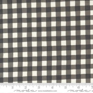 Happiness Blooms - Deb Strain - Gingham - Slate - 56058-13 - Fabric is sold in 1/2 yard increments and cut continuously