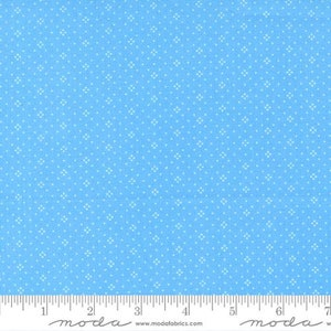 Eyelet - Fig Tree - Eyelet Dot - Cornflower - 20488-76 - Fabric is sold in 1/2 yard increments and cut continuously