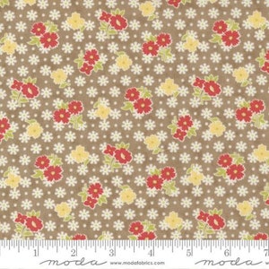 Stitched - Fig Tree - Bloomers Floral - Slate - 20432-17 - Fabric is sold in 1/2 yard increments and cut continuously