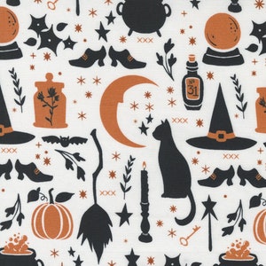 Spellbound - Sweetfire Road - All Hallows Eve - Ghost - 43140-11 - Stoff wird in Schritten von 1/2 Yard verkauft und kontinuierlich geschnitten
