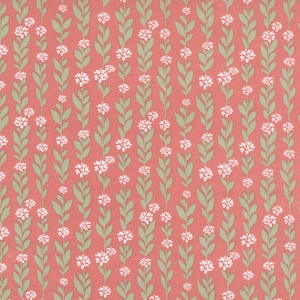 Country Rose - Lella Boutique - Climbing Vine - Tea Rose - 5171-13 - Fabric is sold in 1/2 yard increments and cut continuously