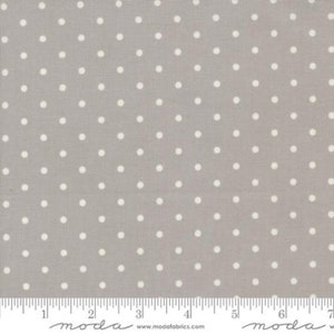 My Summer House - Bunny Hill Designs - Dots - Stone - 3046-12 - Fabric is sold in 1/2 yard increments and cut continuously