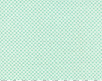 Fresh Fig Favorites - Fig Tree - Gingham Check - Aqua - 20413-16 - This piece is 25 inches