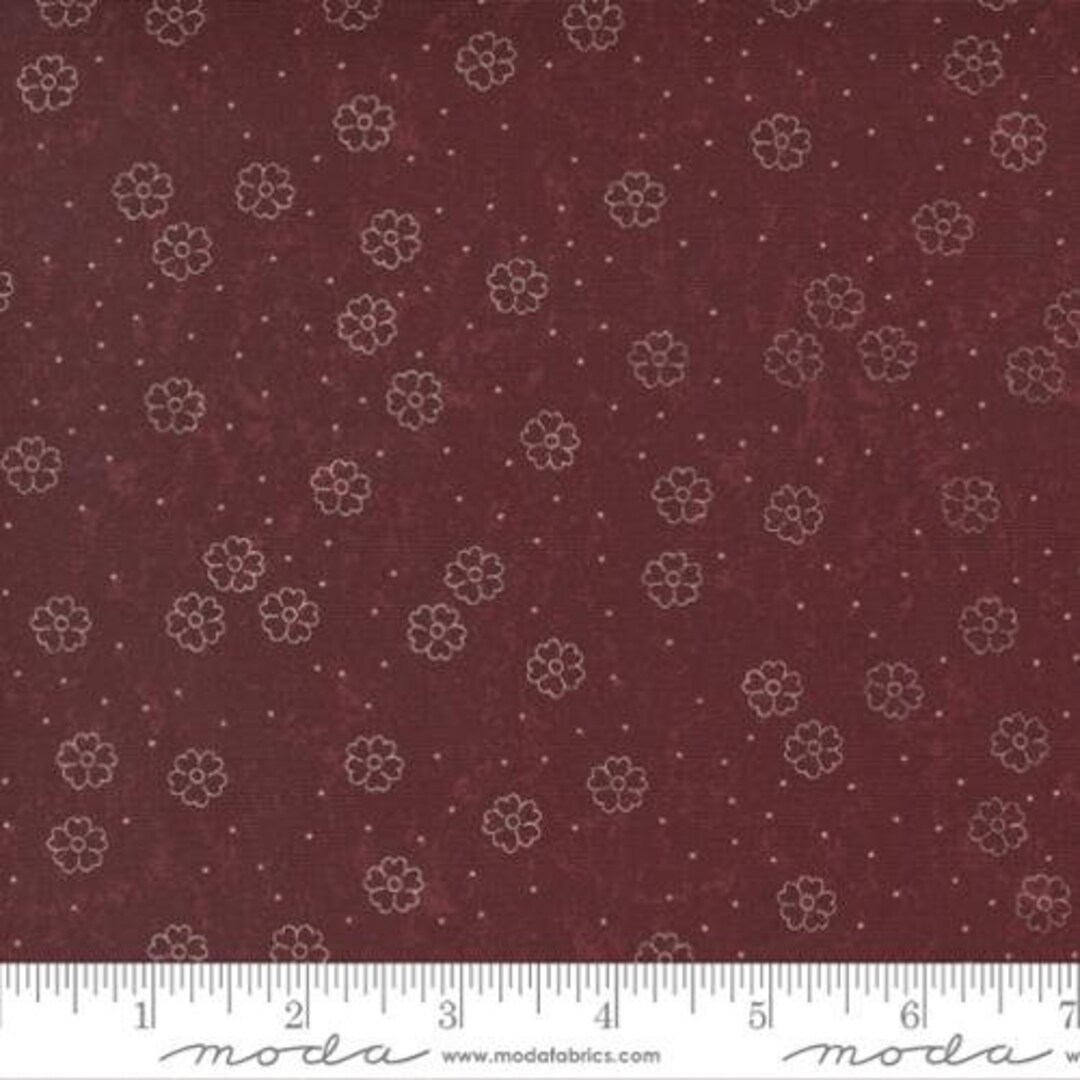 Freedom Road Kansas Trouble Moon Flower Red Tan Etsy