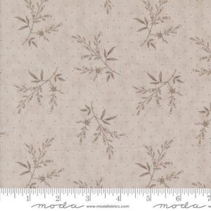 Muse - 3 Sisters - Flower Silhouette - Stone - 44395-15 - Fabric is sold in 1/2 yard increments and cut continuously
