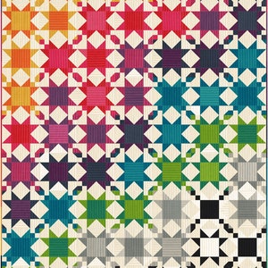 Ombre Wovens Quilt Kit - Northern Lights - V & Co - KIT10872
