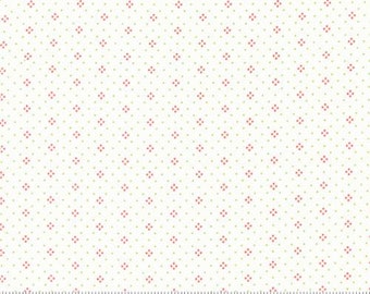 Eyelet - Fig Tree - Eyelet Dot - Ivory Holly - 20488-86 - Fabric is sold in 1/2 yard increments and cut continuously