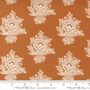 Cinnamon and Cream - Fig Tree - Vintage - Cinnamon - 20454-12 - Fabric is sold in 1/2 yard increments and cut continuously