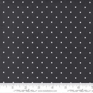 Country Rose - Lella Boutique - Magic Dots - Charcoal - 5175-17 - Fabric is sold in 1/2 yard increments and cut continuously