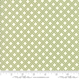 Early Bird - Bonnie & Camille - Check - Green - 55193-16 - Fabric is sold in 1/2 yard increments
