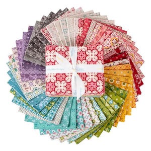 Piece and Plenty Fat Quarter Bundle - Lori Holt - FQ-15870-48