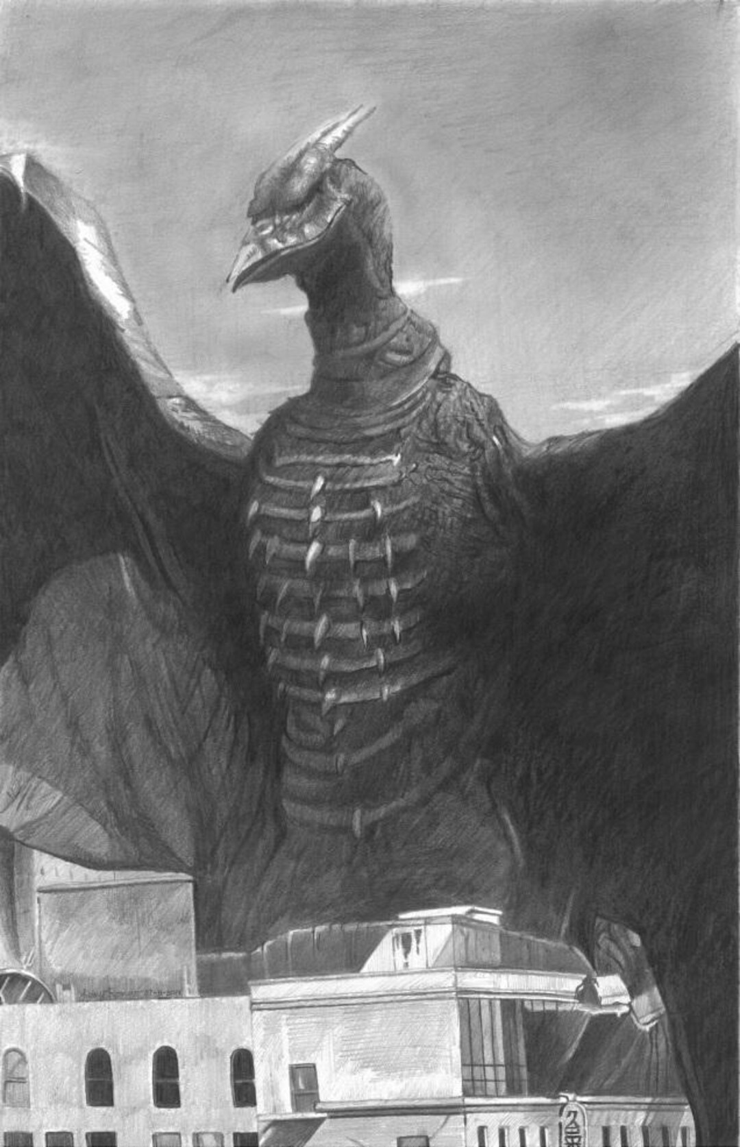 Sky Monster 1956 Print Poster - Etsy
