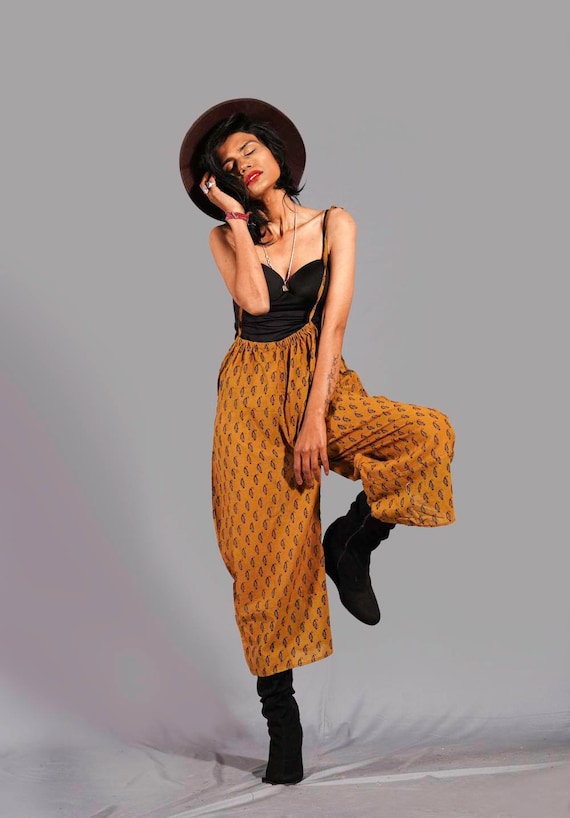 palazzo dungaree dress