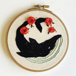 クジラの物語刺繍キット | クジラ | クジラアート