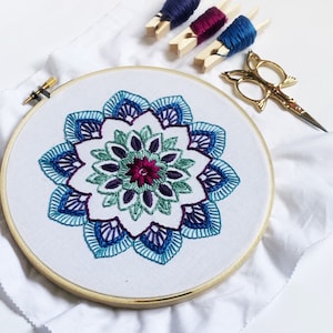 Mandala Embroidery Kit