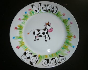 Plate with custom pattern of your choice - personal message