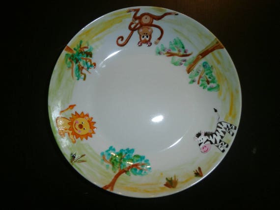 motif 8 france visa motif porcelaine assiette creuse zèbre peinte lion singe motif 8 france visa motif porcelaine assiette creuse zèbre peinte lion singe