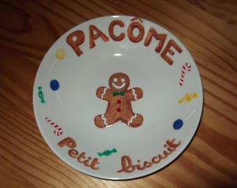 assiette enfant " petit biscuit "