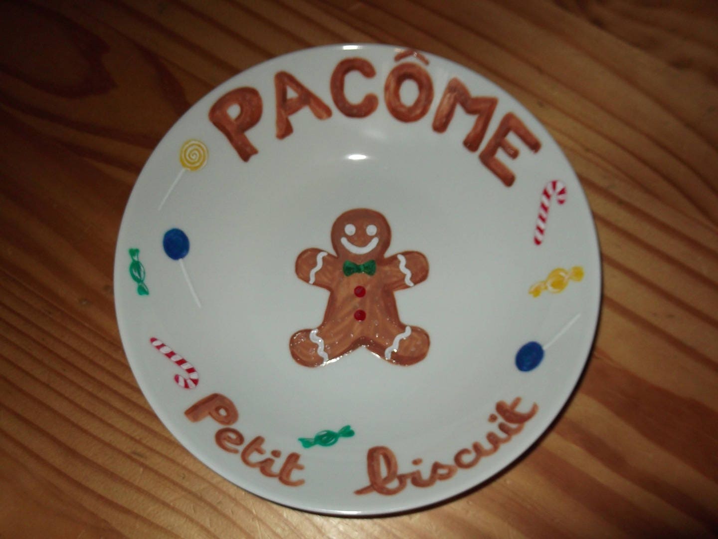 Assiette Enfant Petit Biscuit 